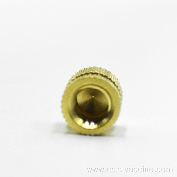 Customized Embedded Brass Threaded Knurled Insert Nuts